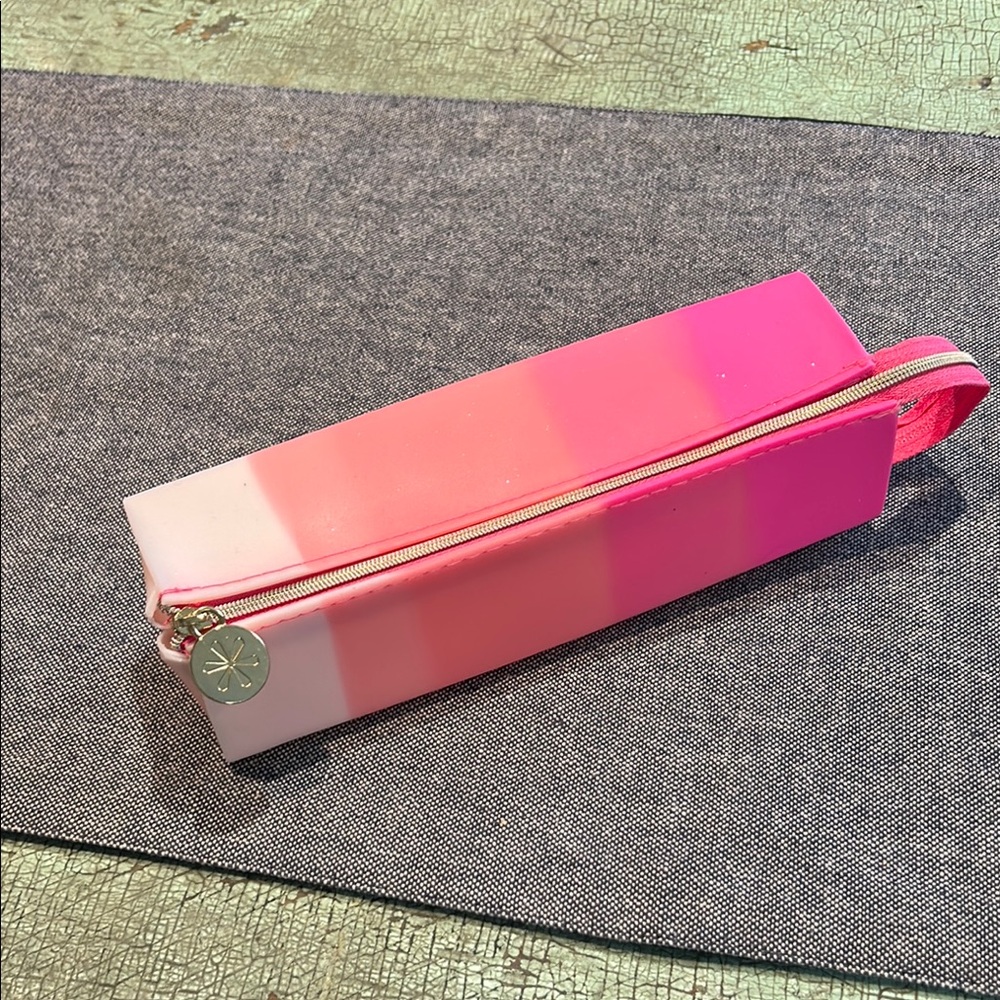 Erin Condren Pink Silicone Tray Pencil Case